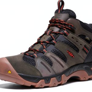 KEEN Men's Hiking Boots 1028306 Black Lemon Curry 8.5‑14 Leather-0