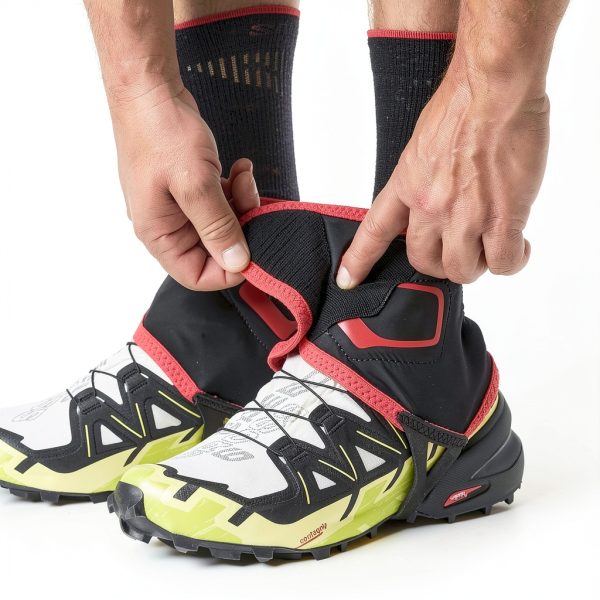 Trail Gaiters High OutdoorPro Black Unisex Protective Shoe Gaiters-2