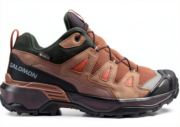 Salomon Women's Hiking Shoes Advanced Chassis GORE‑TEX Cognac/Black-3