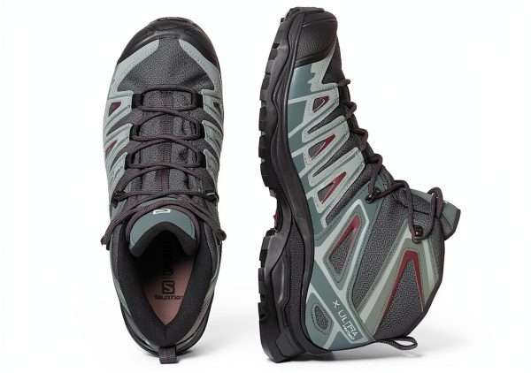 Salomon Women's Hiking Boot Ebony Stormy Weather 5.5-11.5 Waterproof-5