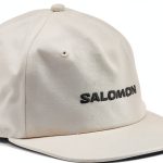 Salomon Whisper White Logo Flat Cap Classic Unisex Small-Medium-0
