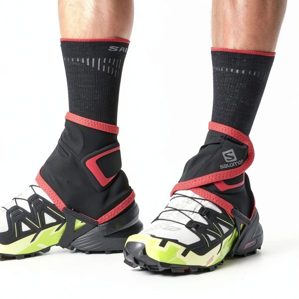 Trail Gaiters High OutdoorPro Black Unisex Protective Shoe Gaiters-1