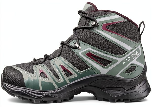 Salomon Women's Hiking Boot Ebony Stormy Weather 5.5-11.5 Waterproof-0