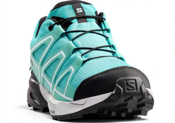 Salomon Speedcross Kids Waterproof Trail Shoes Blue Curacao-2