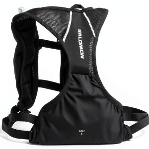 Salomon Hydration Pack Running Vest Black Adjustable Composite Design-0