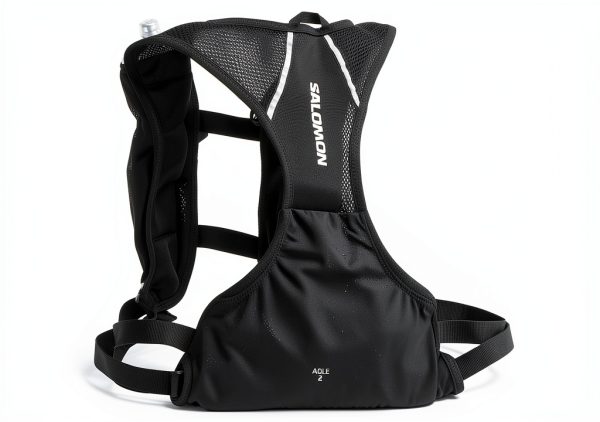 Salomon Hydration Pack Running Vest Black Adjustable Composite Design-0