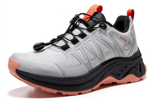 NORTIV 8 Women’s Hiking Sneakers Carbon Black Low‑Top 7.5‑11-0