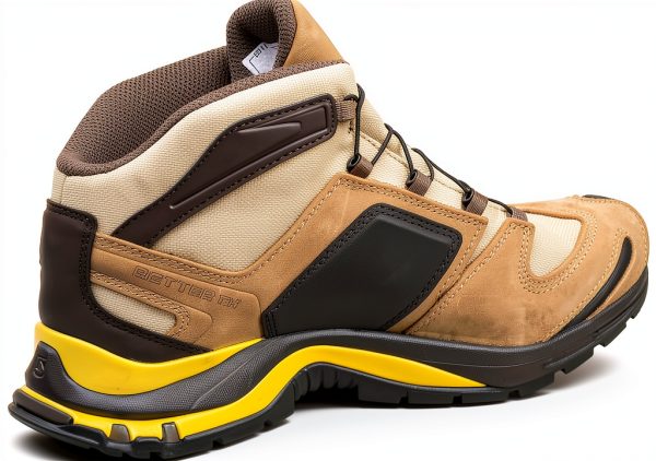 TrailRunner Canvas Nubuck Unisex Shoes Safari Kelp Yellow 3D Chassis-1