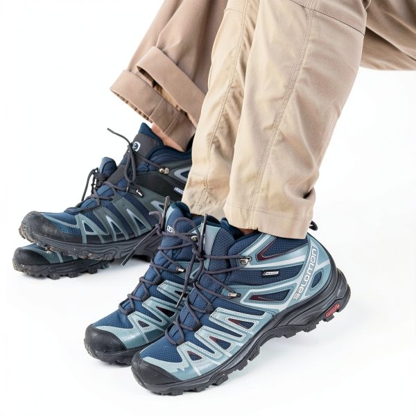 Salomon Women's Hiking Boot Ebony Stormy Weather 5.5-11.5 Waterproof-1