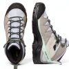 Salomon Women's Backpacking Hiking Boot Quarry/Quiet Shade Size 9-5
