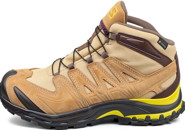 TrailRunner Canvas Nubuck Unisex Shoes Safari Kelp Yellow 3D Chassis-4
