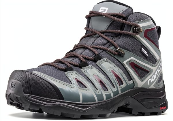 Salomon Women's Hiking Boot Ebony Stormy Weather 5.5-11.5 Waterproof-3