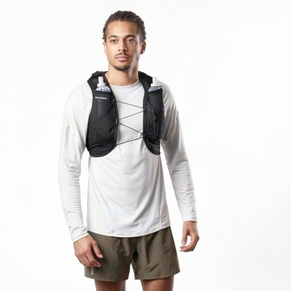 Salomon Active Skin 8 Hydration Vest Unisex Running with 500ml Flasks-3