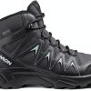 Salomon women's X Ultra Pioneer Mid Gore-Tex Hiking Boots Black Magnet-0