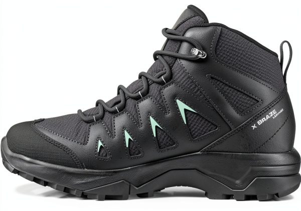Salomon women's X Ultra Pioneer Mid Gore-Tex Hiking Boots Black Magnet-3