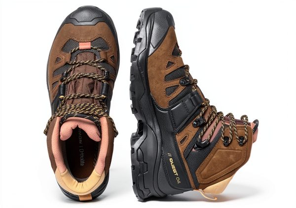 Salomon Women Quest Hiking Shoes Stable Support Backpacking Design-1