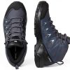 Salomon women's X Ultra Pioneer Mid Gore-Tex Hiking Boots Black Magnet-6