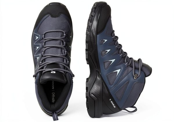 Salomon women's X Ultra Pioneer Mid Gore-Tex Hiking Boots Black Magnet-6