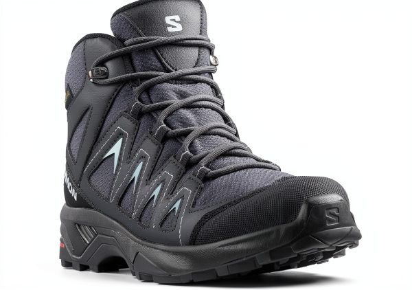Salomon women's X Ultra Pioneer Mid Gore-Tex Hiking Boots Black Magnet-4