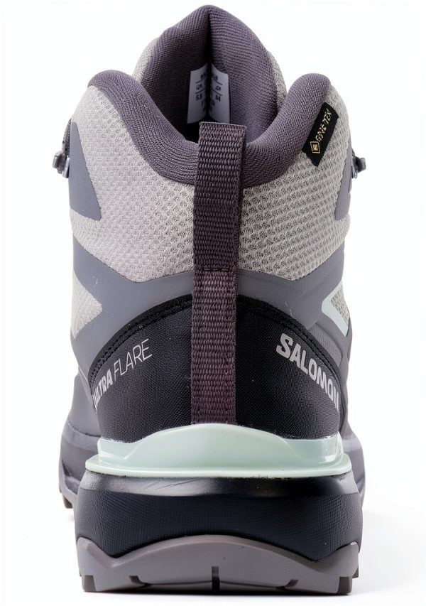 Salomon Women’s X Ultra Flare Mid Gore-Tex Hiking Shoe, Waterproof Shoes with Support & Stability for Rugged Trails & Multi-Day Hikes-3