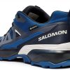 Salomon Men's X Ultra 360 GTX Hiking Shoes Grey Blue Waterproof-3