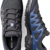 Salomon Women's X Braze Hiking Shoes Pewter Ebony Contagrip Traction-5