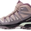 Salomon Women’s X Ultra Flare Mid Gore-Tex Hiking Shoe, Waterproof Shoes with Support & Stability for Rugged Trails & Multi-Day Hikes-5