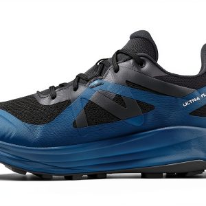 Salomon Women's Ultra Flow Gore Tex Hiking Shoe Black Deep Dive 8-0