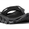 Salomon Mens Walking Shoes Blue Ashes White Pearl Blue-3