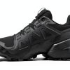 Salomon Mens Speedcross 6 Trail Running Shoes Black Phantom-3