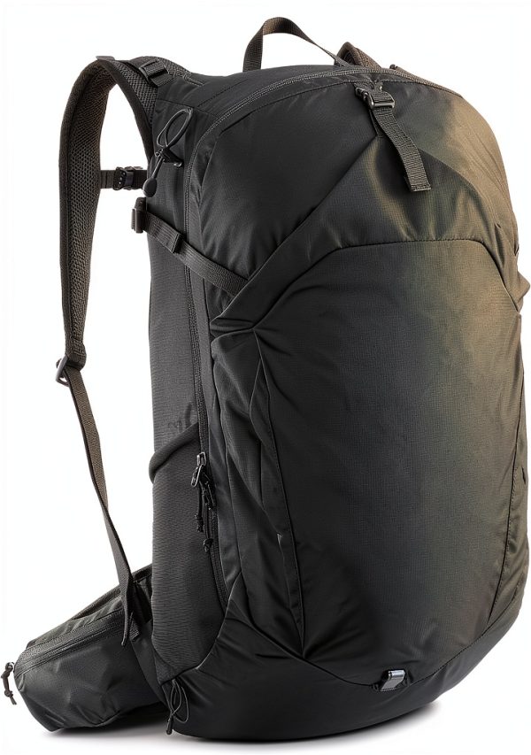 Salomon Trailblazer 30 Hiking Backpack 30L Black/Alloy 3D Padded Back-0