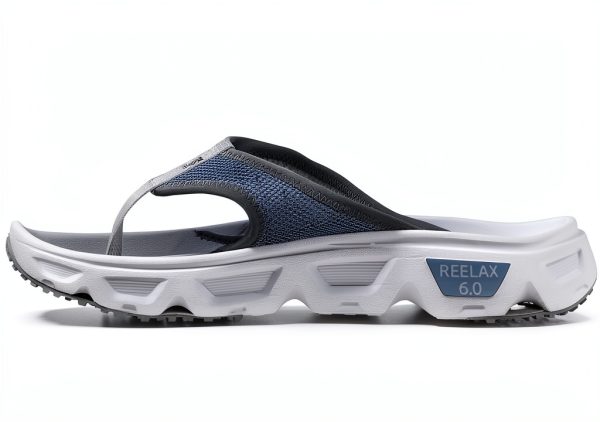 Salomon Mens Walking Shoes with Cushioned EVA Midsole, Blue Ashes-6