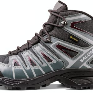 Salomon Men's X Ultra Pioneer Mid Gore-Tex Hiking Shoes Beige-0