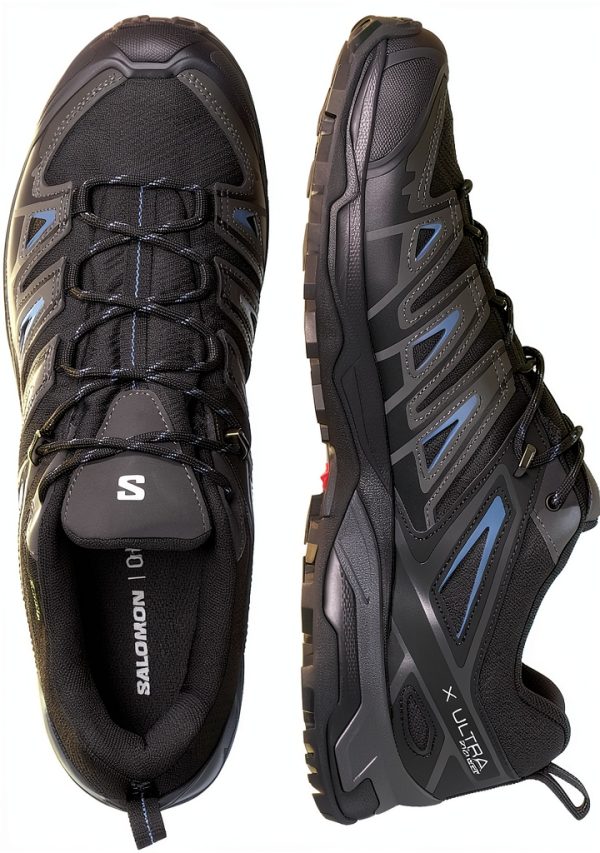 Salomon Men's Hiking Shoe Waterproof Breathable Boot Lateral Support-3