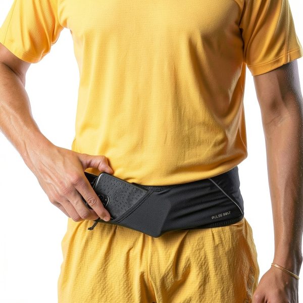Salomon Running Waist Pack Stretch Belt with Expandable Pockets-6