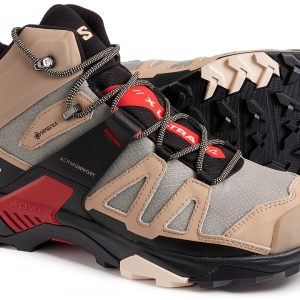Salomon Men's X Ultra 4 GTX Low Rise Hiking Boots Vintage Khaki-0