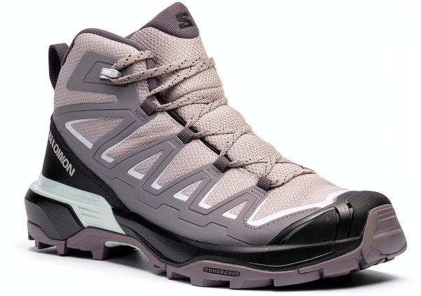 Salomon Women’s X Ultra Flare Mid Gore-Tex Hiking Shoe, Waterproof Shoes with Support & Stability for Rugged Trails & Multi-Day Hikes-2