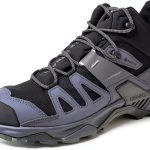 Salomon Men's X Ultra 4 Mid Gore-Tex Hiking Boots Black Magnet Blue-0