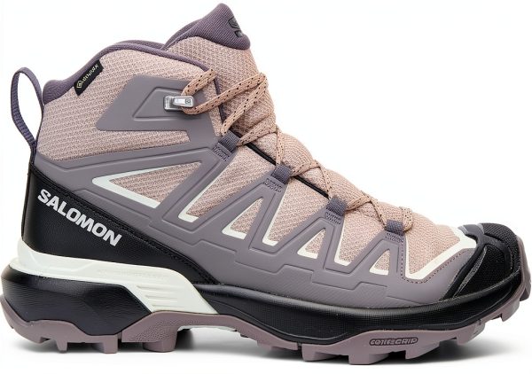 Salomon Women’s X Ultra Flare Mid Gore-Tex Hiking Shoe, Waterproof Shoes with Support & Stability for Rugged Trails & Multi-Day Hikes-1