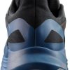 Salomon Women's Ultra Flow Gore Tex Hiking Shoe Black Deep Dive 8-4