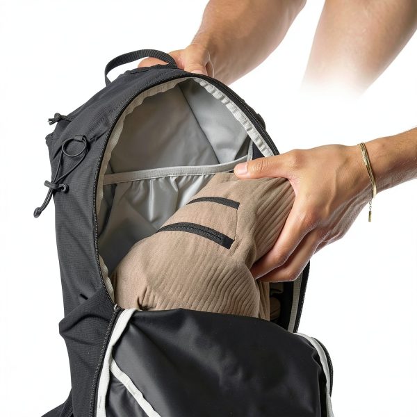 Salomon Trailblazer 30 Hiking Backpack 30L Black/Alloy 3D Padded Back-7