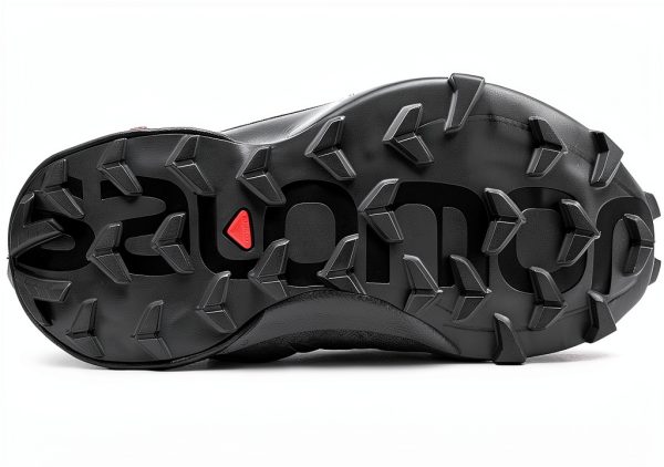 Salomon Womens Speedcross 5 Trail Running Shoes Black Phantom-6