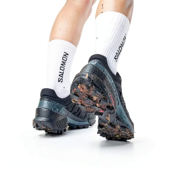 Salomon Womens Speedcross 5 Trail Running Shoes Black Phantom-2