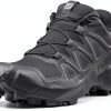 Salomon Womens Speedcross 5 Trail Running Shoes Black Phantom-0