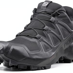 Salomon Womens Speedcross 5 Trail Running Shoes Black Phantom-0